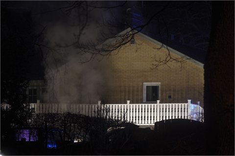 Brand i garage i Nättraby
