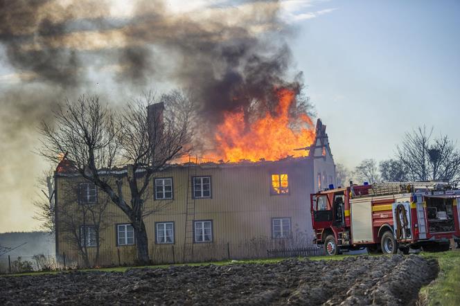 Brand i villa i Vsterfrnebo