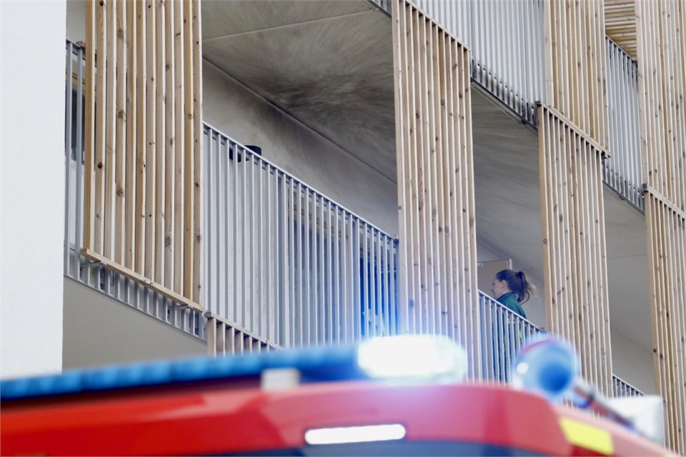 Lägenhetsbrand i Bålsta