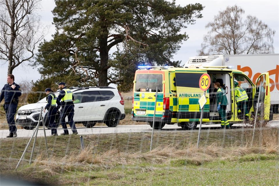 Tafikolycka vid Håbo och Tibble