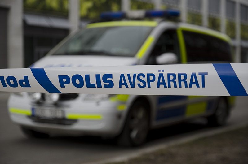 Man skjuten av polis efter bråk i Vimmerby