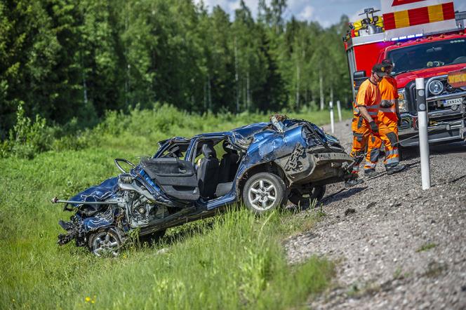 Man omkom efter singelolycka utanfr Avesta