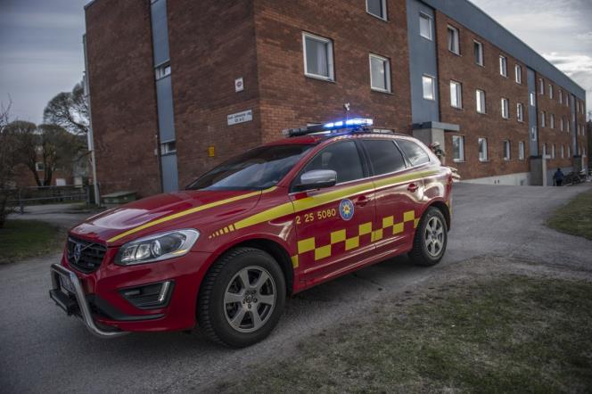Larm om brand p spis i Avesta