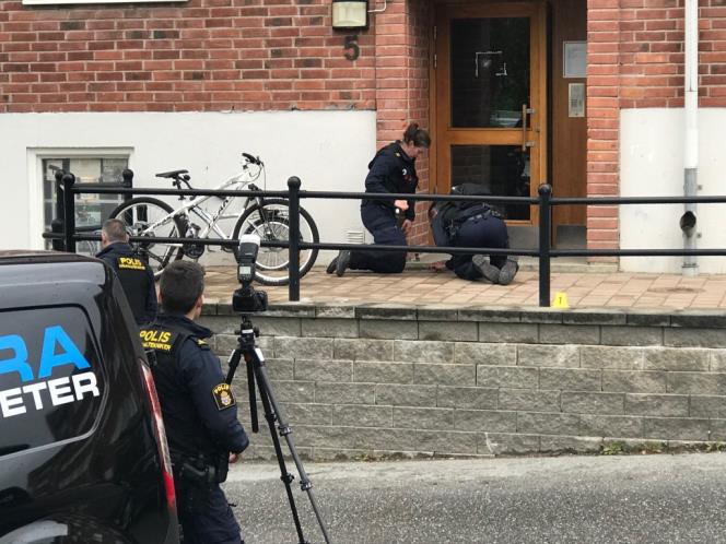 Bostad beskjuten i Upplands Vsby