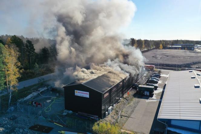 Storbrand i Blsta  polis undersker mordbrand