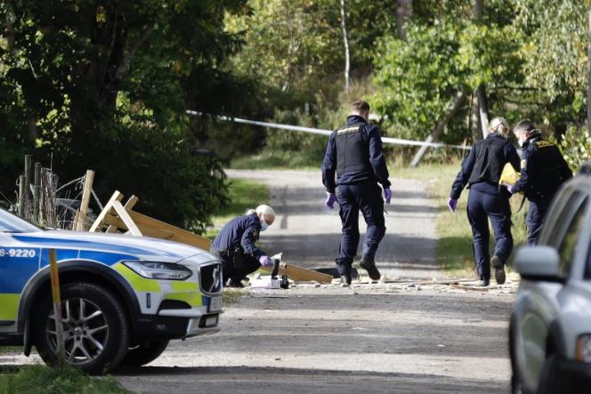 Explosion utanfr Upplands-Bro