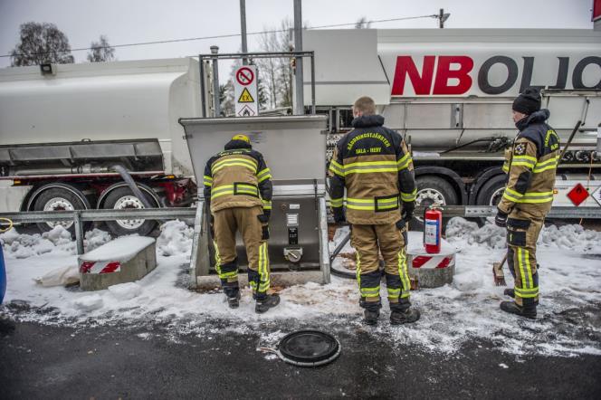 Utslpp av drivmedel i Salbohed ifrn tankbil