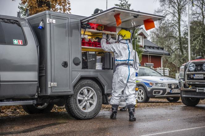 En person hittad dd efter branden i Avesta