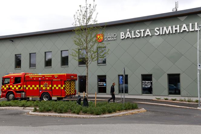 Gaslarm p badhus i Blsta