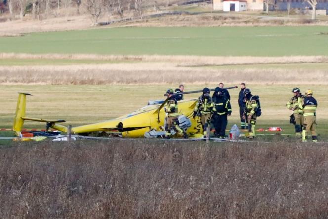 Helikopterkrasch vid flygflt i Enkping