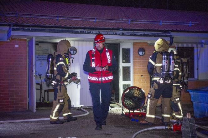 Tv� nattliga br�nder i Avesta � en utreds som mordbrand