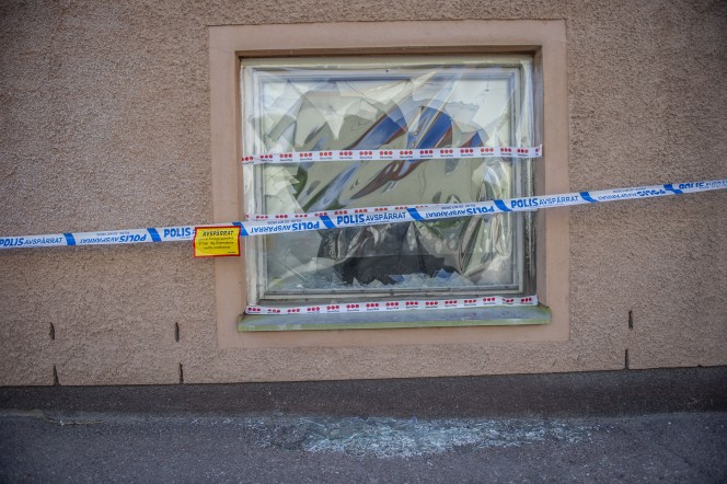 Inbrott i bank i S�ter � polis utreder st�ld