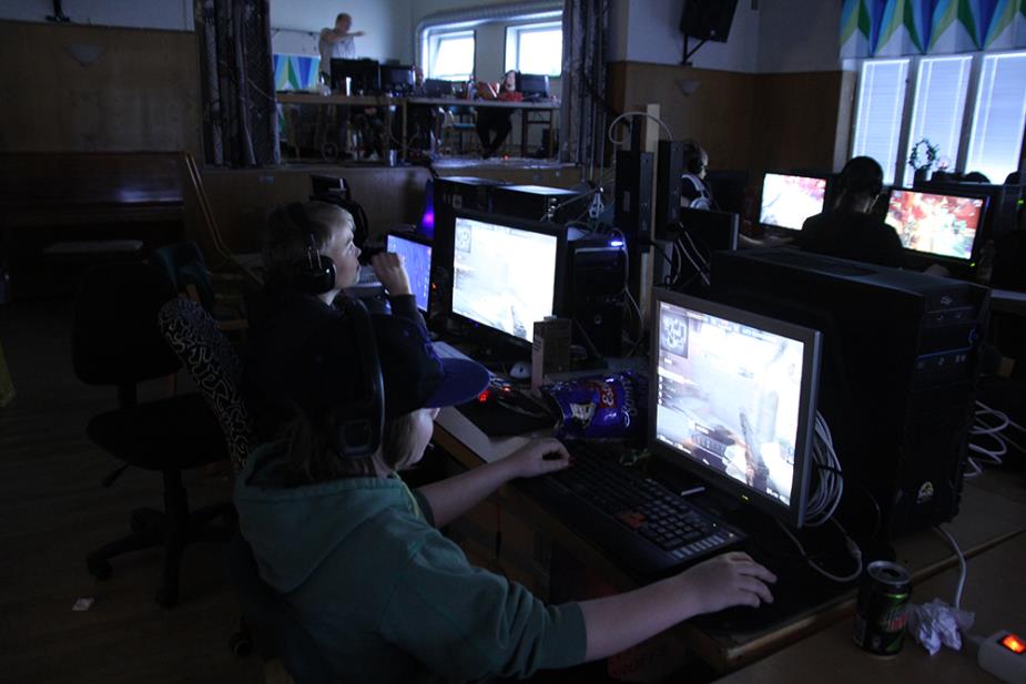 LAN-party i Trans