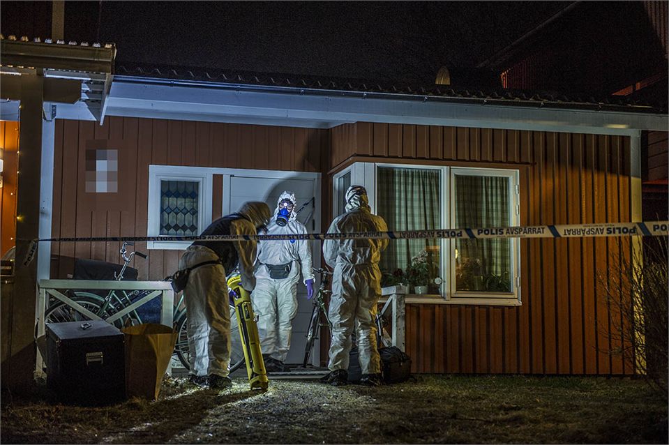 Polisen misstänker mord i Jakobsgårdarna i Borlänge