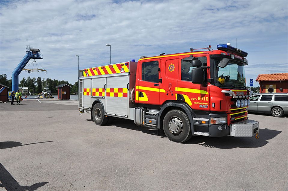 Man kantrade med båt i Kristinehamn