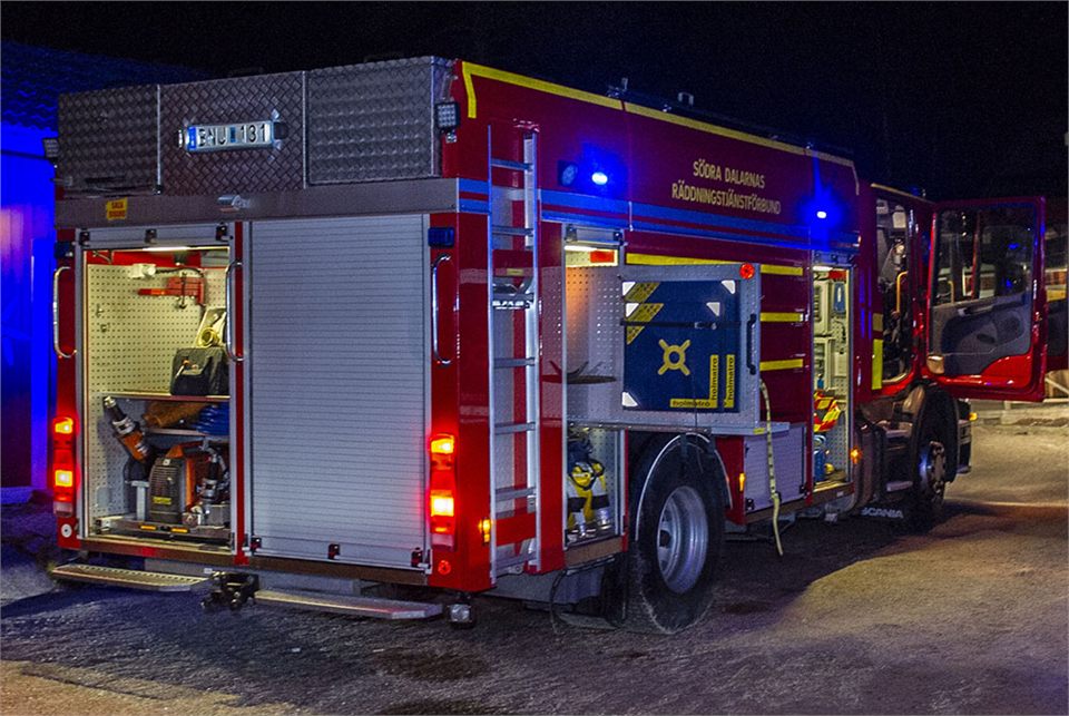 Villabrand i Norberg